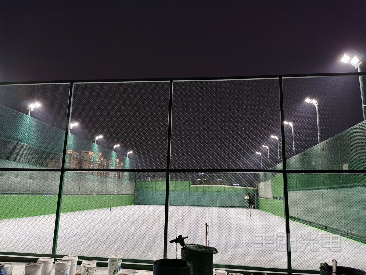 案例图片，网球场照明工程案例-丰朗光电